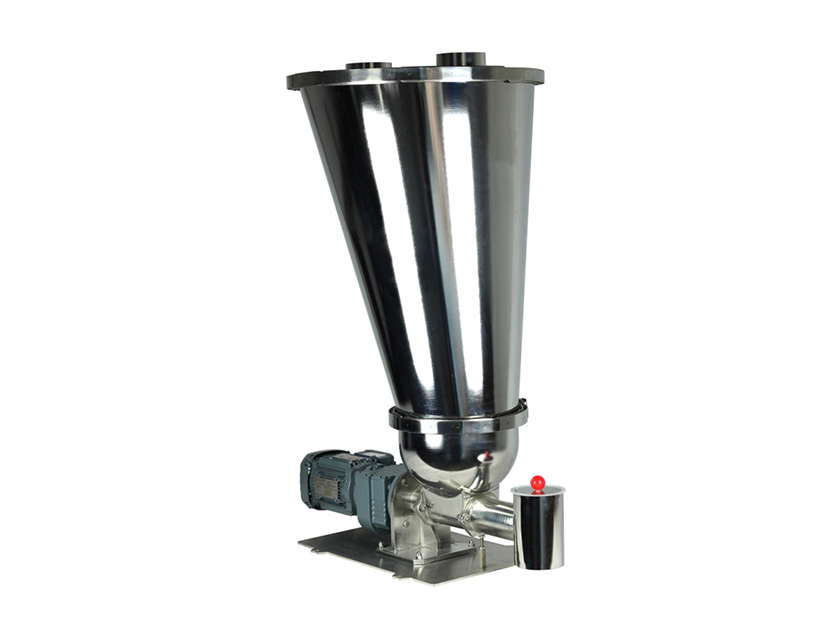 Weightless single screw feeder